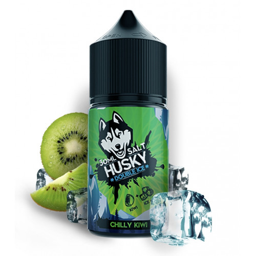 Жидкость Husky Double Ice Salt Chilly Kiwi (Киви Лёд) 30 мл 20мг